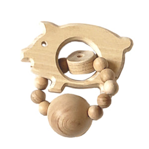 Handmade Wooden Teether - GMD Boutique