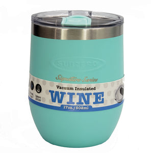 Subzero Signature Series - Single Pack - Double Wall Stainless Steel Vacuum Sealed Wine Tumbler - GMD Boutique