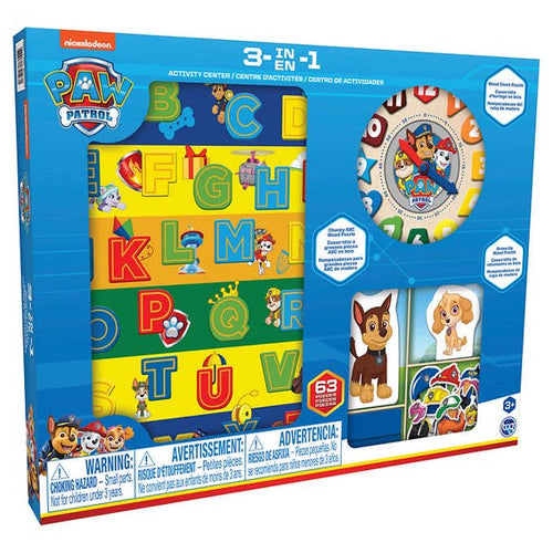 Paw Patrol Wooden 3-in-1 Activity Center - GMD Boutique