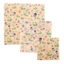 Load image into Gallery viewer, Beeswax Food Wraps - Set of 3 - GMD Boutique
