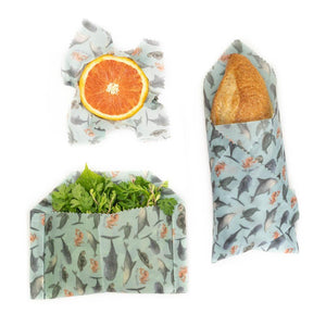 Beeswax Food Wraps - Set of 3 - GMD Boutique