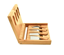 Load image into Gallery viewer, Formaggio™: Bamboo Cheese Board &amp; Tool Set - GMD Boutique
