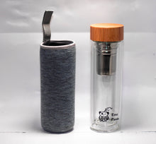 Load image into Gallery viewer, Double Wall Borosilicate Bottle with Infuser - GMD Boutique
