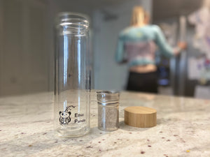 Double Wall Borosilicate Bottle with Infuser - GMD Boutique