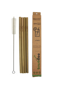 Bamboo Straws Pack of 4 - GMD Boutique