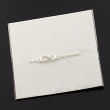 Load image into Gallery viewer, Crystal Stainless Steel Infinity Bracelet - GMD Boutique
