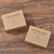 Load image into Gallery viewer, Eco-Friendly Bamboo Cotton Swabs - 200 Pieces/Box - GMD Boutique
