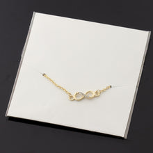 Load image into Gallery viewer, Crystal Stainless Steel Infinity Bracelet - GMD Boutique
