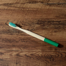 Load image into Gallery viewer, 10 Eco Friendly Bamboo Adult Toothbrushes - Soft Bristle, Cylindrical Handle - GMD Boutique

