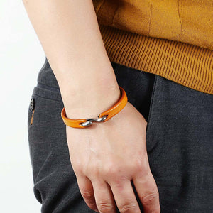 Simple Leather Hook Bracelet - GMD Boutique