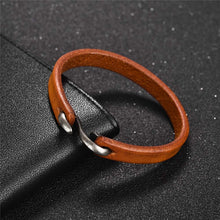 Load image into Gallery viewer, Simple Leather Hook Bracelet - GMD Boutique
