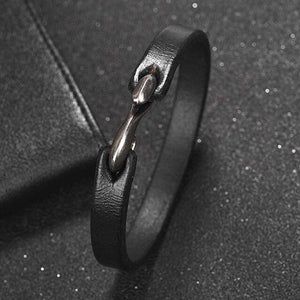 Simple Leather Hook Bracelet - GMD Boutique