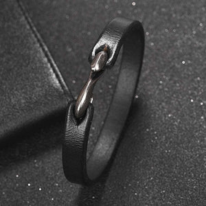 Simple Leather Hook Bracelet - GMD Boutique