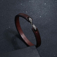 Load image into Gallery viewer, Simple Leather Hook Bracelet - GMD Boutique

