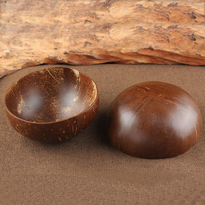 Natural Coconut Bowl & Spoon - GMD Boutique