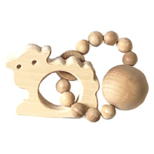 Load image into Gallery viewer, Handmade Wooden Teether - GMD Boutique
